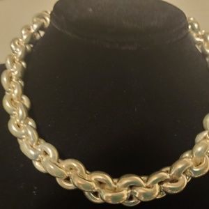 Sterling Silver Fixed Chain Necklace